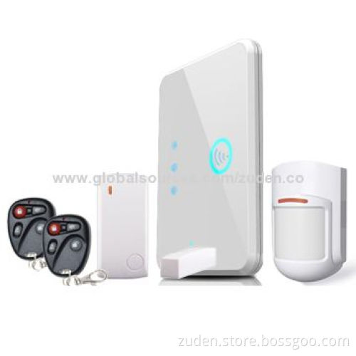 GSM Home Alarm System with RFID/APP Control, CID protocol